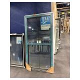 73.5IN X 36 JELDWEN SINGLE HUNG WITH METAL FLANGE