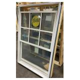 53 X 37 METAL CLAD DOUBLE HUNG WINDOW WHITE