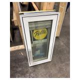 35IN X 17IN PELLA METAL CLAD CASEMENT WINDOW, WHIT