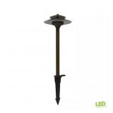 LOW-VOLTAGE 3-WATT BRASS OUTDOOR INTEGRATED LED 27