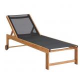$149 SUNAPEE ACACIA WOOD OUTDOOR LOUNGE CHAIR WITH