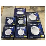 1 LOT ASSORTED LUXRITE DOWNLIGHTS