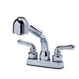 PROJECT SOURCE CHROME 2-HANDLE UTILITY FAUCET WITH