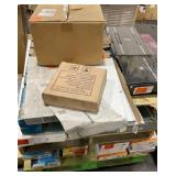 1 LOT OF MIXED FLOORING TILES AND VINYL FLOORING
