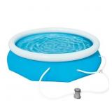 BLUESCAPE FAST SET 10? X 30? ROUND INFLATABLE SOFT
