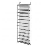 MAINSTAYS 12-TIER OVER THE DOOR SHOE RACK FOR 36 P