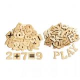 1 LOT (1) DIXON CREATIVITY STREET 200-PIECE WOOD L