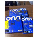 1 LOT (4) ASSORTED ONN HEADPHONES