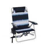MEMBER?S MARK 5 POSITION LAY FLAT BEACH CHAIR