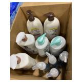 1 LOT OF 6 BODY WASH, 4- HAND WASH