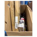 1 LOT BOX ASST HOUSEHOLD ITEMS