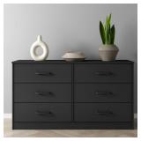 $134 MAINSTAYS ARDENT 6 DRAWER DRESSER, 53.75" WID