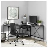$163 MAINSTAYS TWO-WAY CONVERTIBLE DESK WITH LOWER