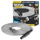 BIONIC STEEL 75 FT GARDEN HOSE 304 STAINLESS STEEL