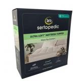 SERTAPEDIC ULTRA LOFT MATTRES TOPPER, QUEEN