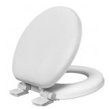 PREMIUM-MAINSTAYS-17" MOLDED SOFT TOILET SEAT WITH