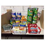 1 LOT ASSORTED CANNED GOODS