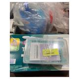 1 LOT (1) CLOROX TOILET WAND WITH 3.(1) MINI ICE C