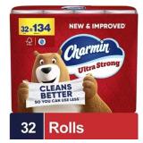 1 LOT (1) CHARMIN ULTRA STRONG 2-PLY TOILET PAPER