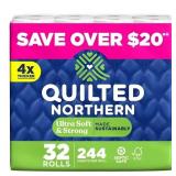 1 LOT (1) QUILTED NORTHERN ULTRA SOFT & STRONG 2-P