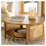 $230 BETTER HOMES & GARDENS SPRINGWOOD CANING COFF