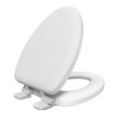 MAINSTAYS PREMIUM 19" SOFT ELONGATED TOILET SEAT,