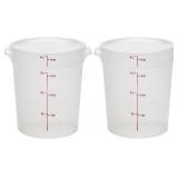 CAMBRO FOOD STORAGE CONTAINERS WITH LIDS (BPA-FREE
