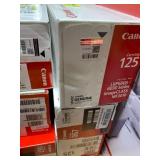 1 LOT (2) CANON CARTRIDGE 125 6030 SERIES IMAGE CL
