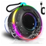 PORTABLE BLUETOOTH SPEAKER WITH VIBRANT LED LIGHTS