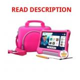 $119 ONN 8" KIDS TABLET BUNDLE, PINK (2024 MODEL)
