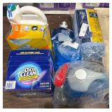 1 LOT OF ASSORTED CLEANING SUPPLIES