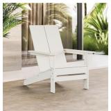 POLYWOOD GULF SHORES MODERN ADIRONDACK CHAIR