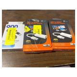 1 LOT (3) ASSORTED CONNECTIVITY ITEMS