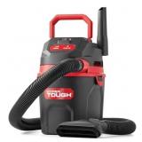 HYPER TOUGH 1.5 GALLON 2 PEAK HP POLY WET/DRY VACU