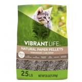 VIBRANT LIFE NATURAL PAPER PELLETS CAT LITTER, UNS