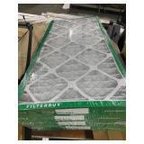 1 LOT (4) FILTERBUY 14X30X2 HOUSE FILTER