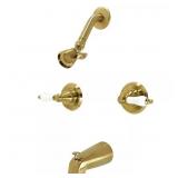 $147 VICTORIAN DOUBLE HANDLE 1-SPRAY TUB AND SHOWE