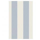 $205 BLUE SIMPLE STRIPES PRINTED NON-WOVEN PAPER N