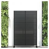 $159 72 IN. X 47 IN. OUTDOOR METAL PRIVACY SCREEN