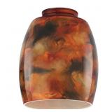 1 LOT OF (3) WESTINGHOUSE 5-3/8 IN. HANDBLOWN FIRE