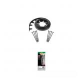 VIGORO 20 FT. NO-DIG LANDSCAPE EDGING KIT WITH 8 I