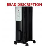 1,500-WATT OIL-FILLED RADIANT ELECTRIC SPACE HEATE