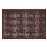 BRICKS BROWN 24 IN. X 36 IN. DOOR MAT