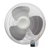 16 IN. INDOOR WALL MOUNT FAN WITH REMOTE