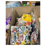 1 LOT ASSORTED BABY CARE ITEMS AND CLOTHING ITEMS