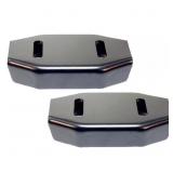1 LOT OF (2) POWERCARE STEEL SKID SHOES FOR ARIENS