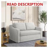 $684 SERTA CONVERTIBLE SLEEPER LOVESEAT, FULL SIZE