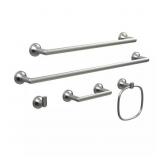LYNSTONE SINGLE ROBE HOOK IN BRUSHED NICKEL
