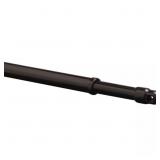 21 IN. - 40 IN. SINGLE CURTAIN ROD IN OIL RUBBED B