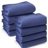 SURE-MAX 8 MOVING & PACKING BLANKETS - DELUXE PRO
